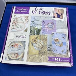 NEW Crafter’s Companion Circle Die-cutting Craft Kit #7 Wedding Birthday Art